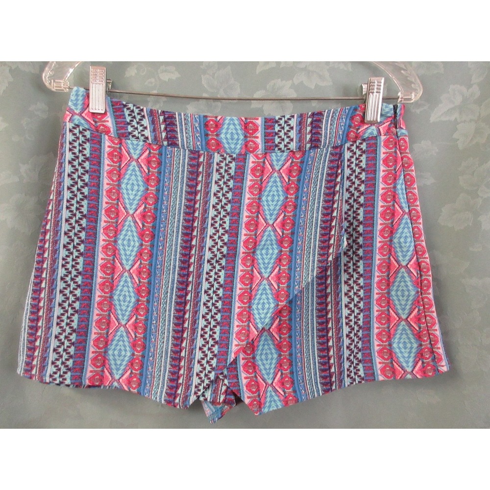 Pink Republic Skort Size Medium Faux Wrap Front